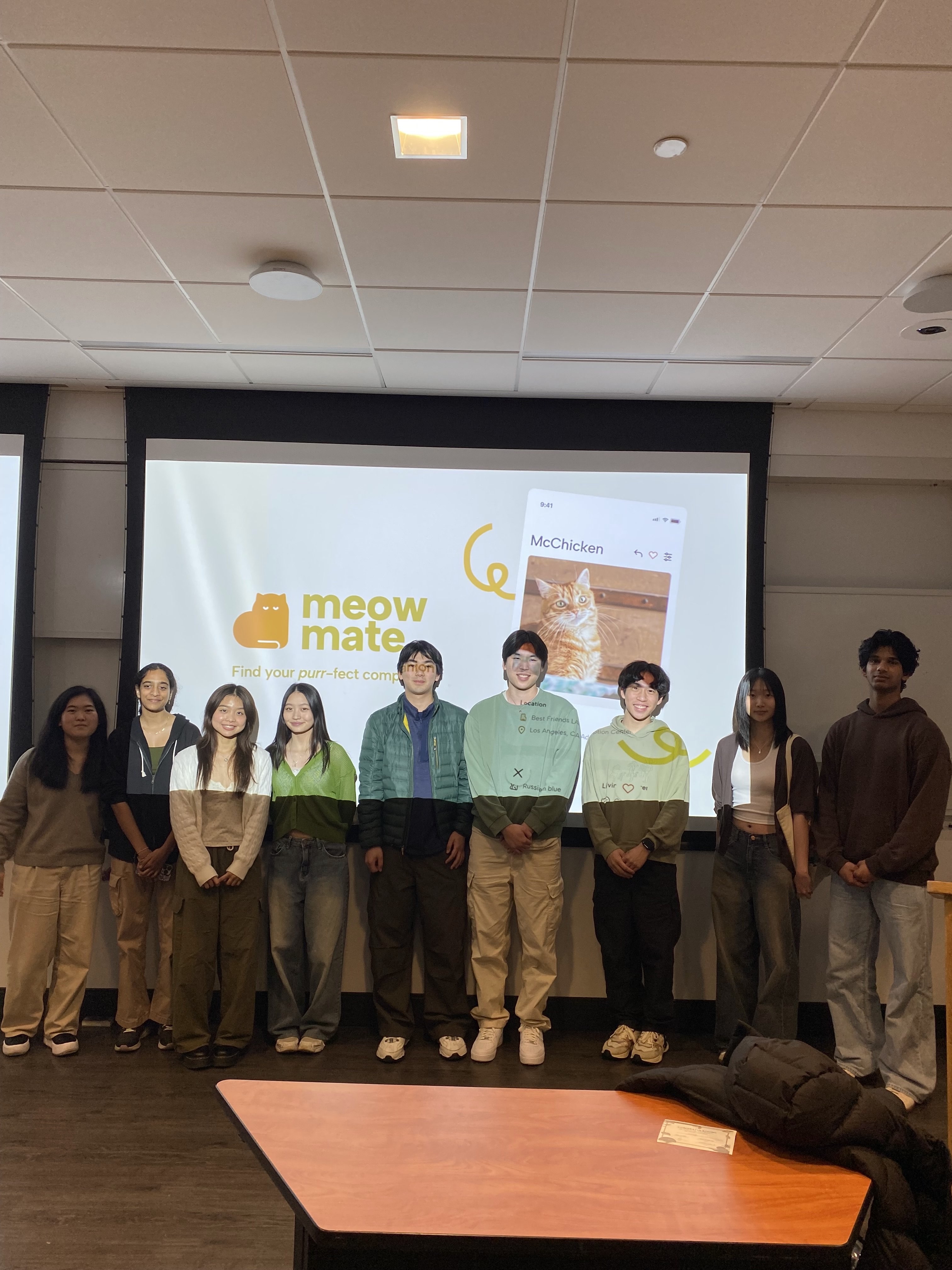 Demo Day with Meowmate team