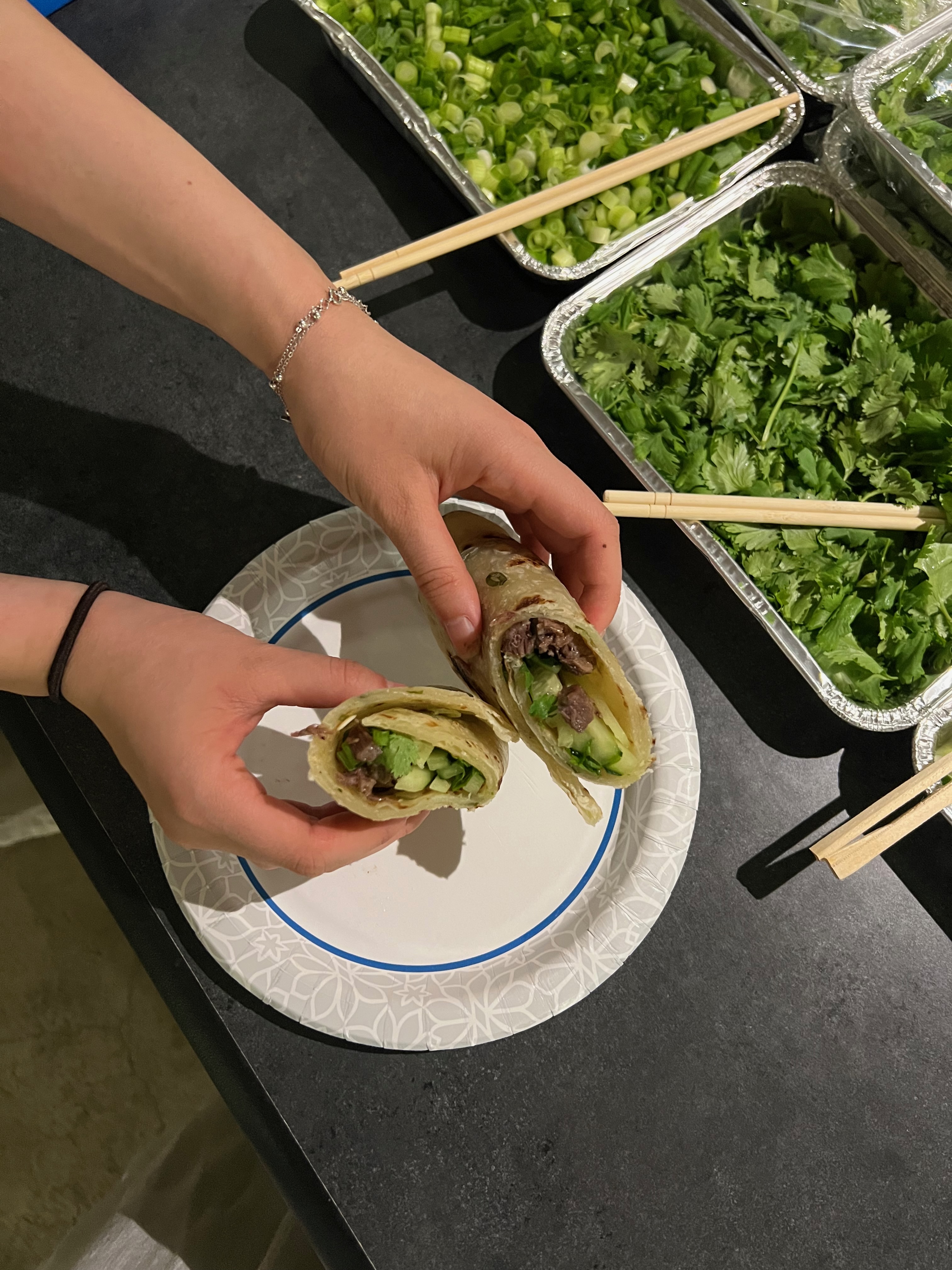 MYO beef rolls event